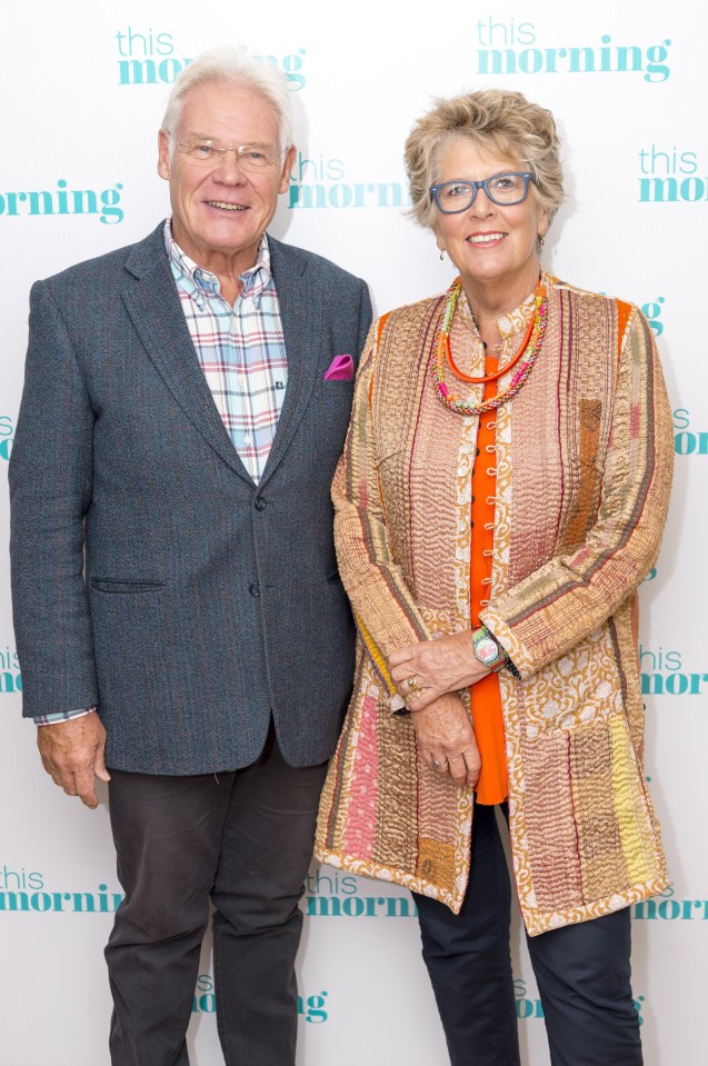 Prue Leith and John Playfair