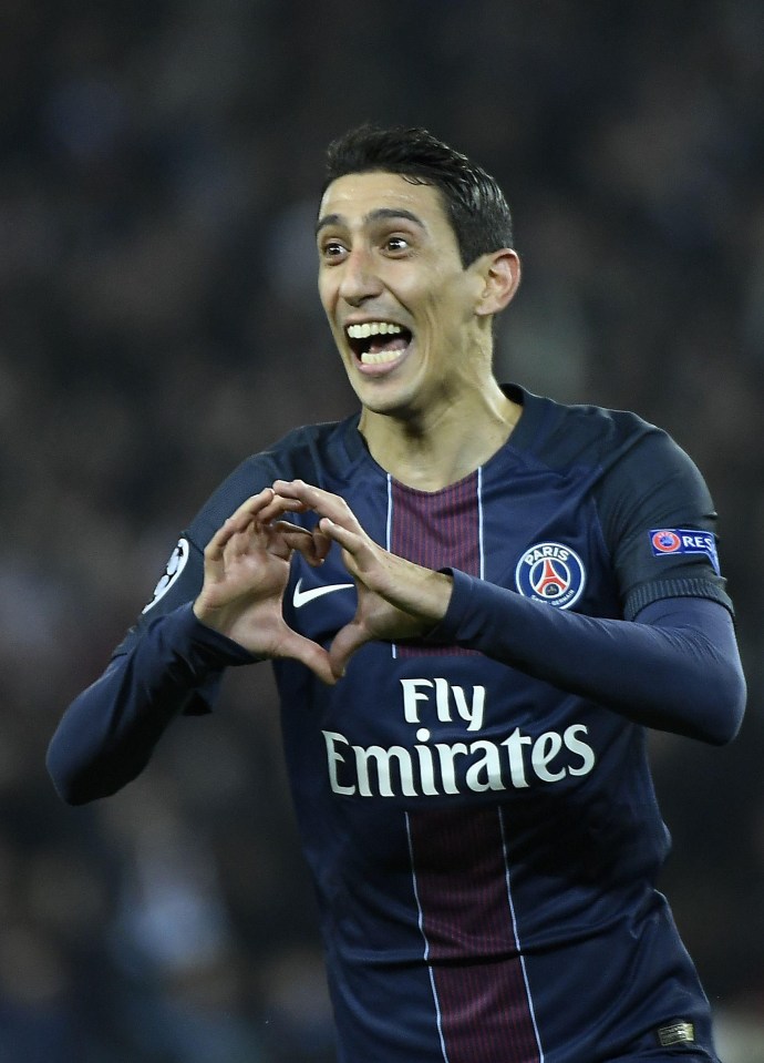 Angel Di Maria signed for PSG in a deal worth in the region of £45million