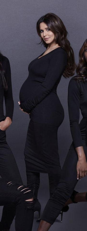  Cheryl recently debuted her baby bump in a stunning shoot