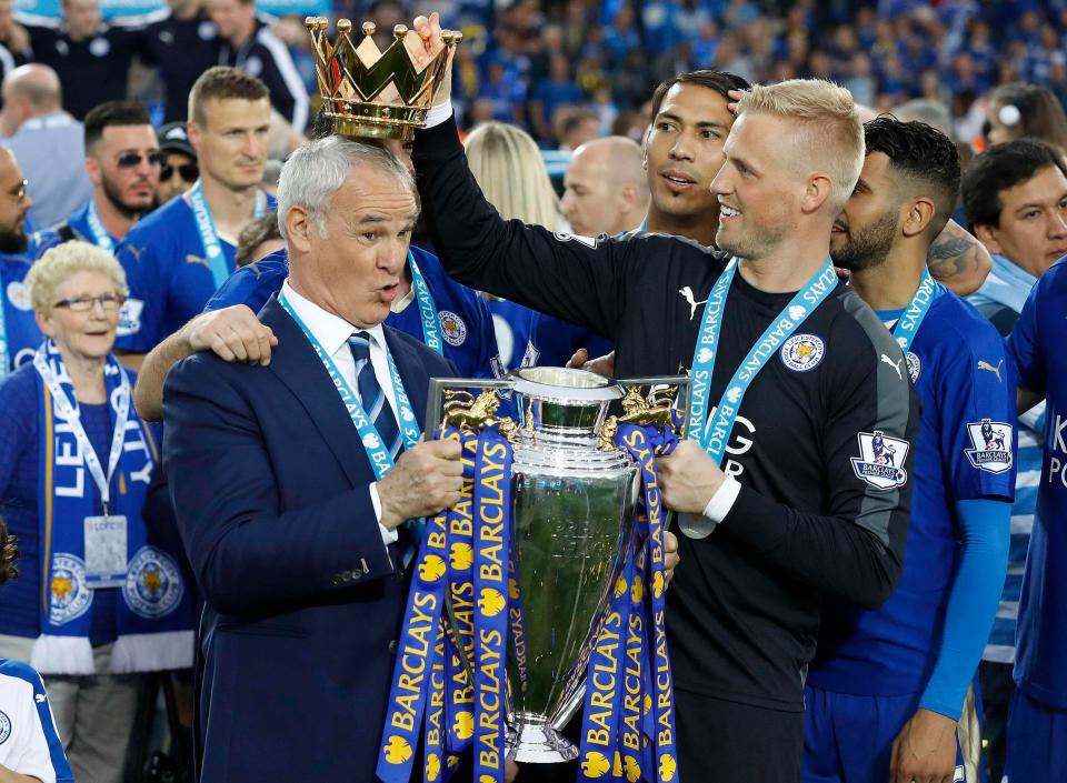  Ranieri was brutally sacked despite leading Leicester to their first ever Premier League title