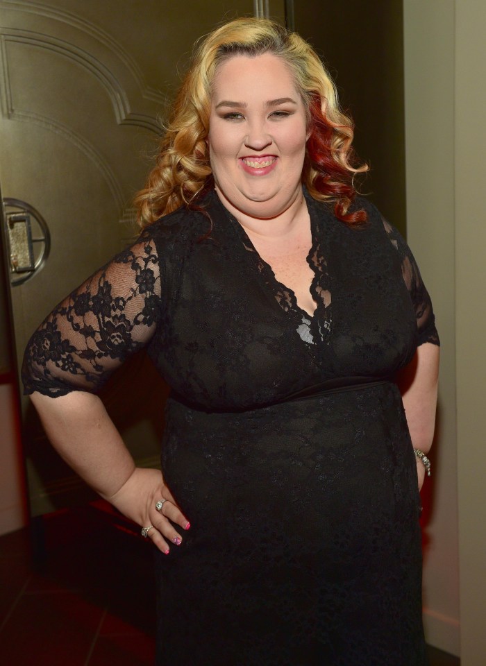 The reality star used to weigh 33 stone