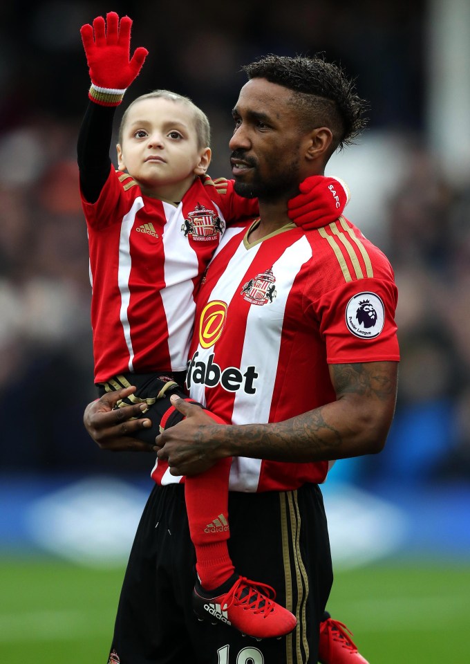 Bradley Lowery's parents have spilled the beans on their son's friendship with Jermain Defoe