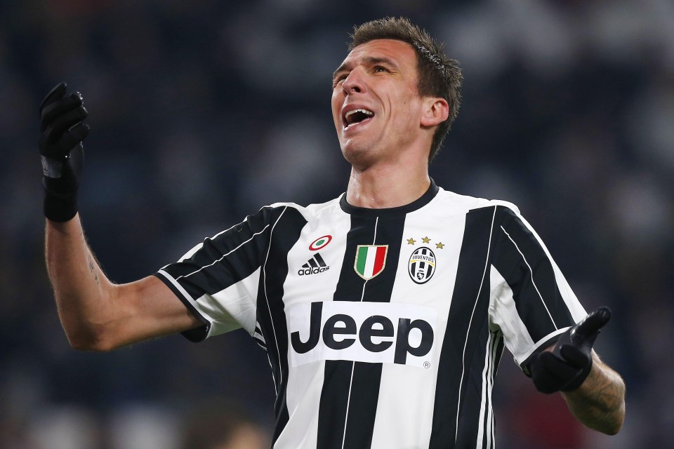 Juventus striker Mario Mandzukic is a target for west Ham this summer