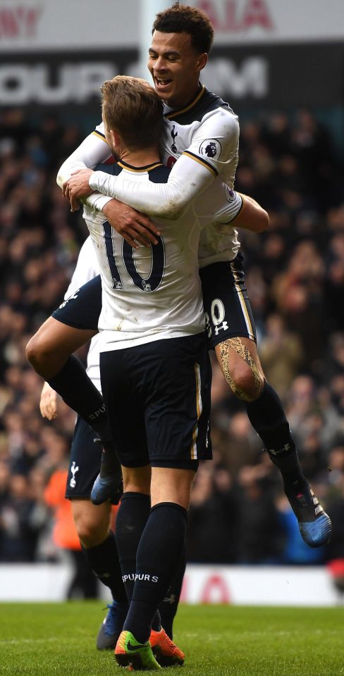  Kane's link up play with Dele Alli has been superb