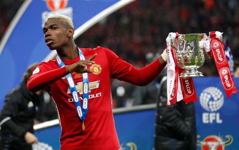  Paul Pogba has helped Manchester United to the EFL Cup this season