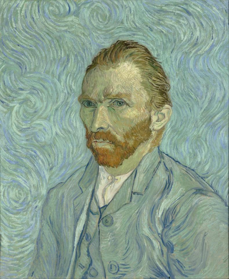 Self Portrait by Vincent Van Gogh 