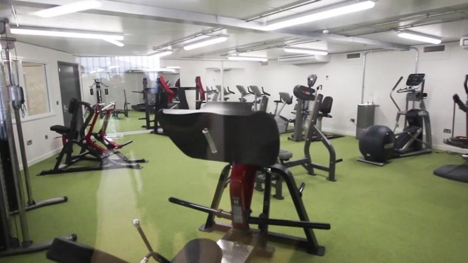  It has a well equipped gym