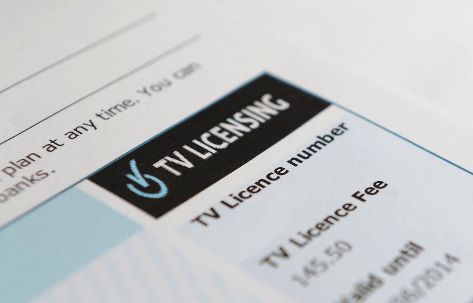  The TV licence is due to rise for the first time in seven years