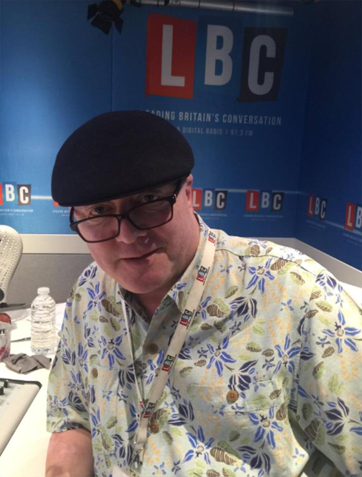  LBC host Steve Allen called Surrey commuter town Staines 'God's waiting room for the Jeremy Kyle Show'