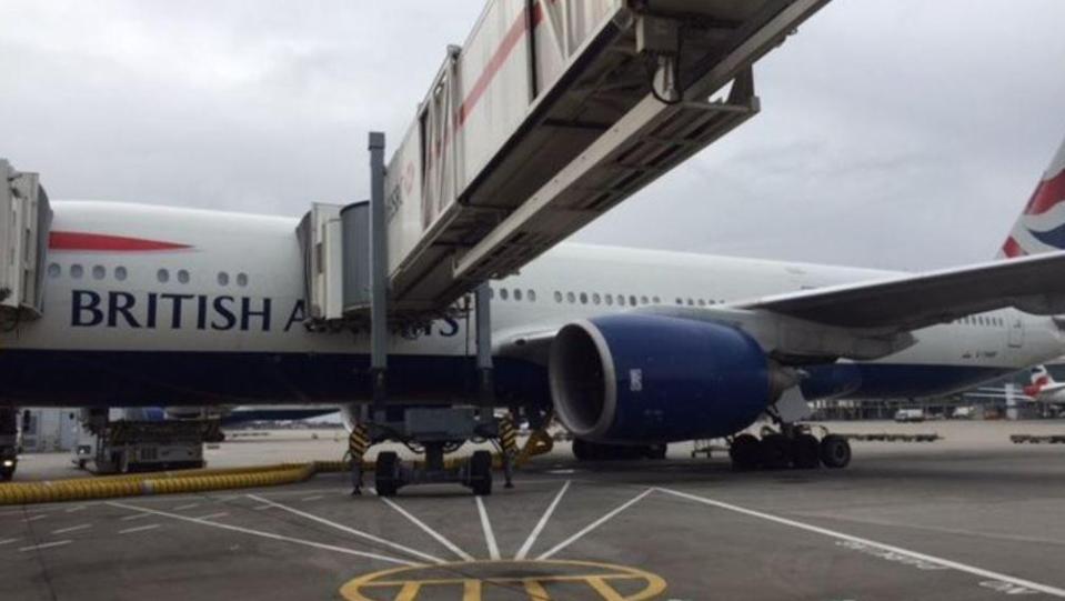  This British Airways flight was grounded at Heathrow Airport after crew found a mouse on board