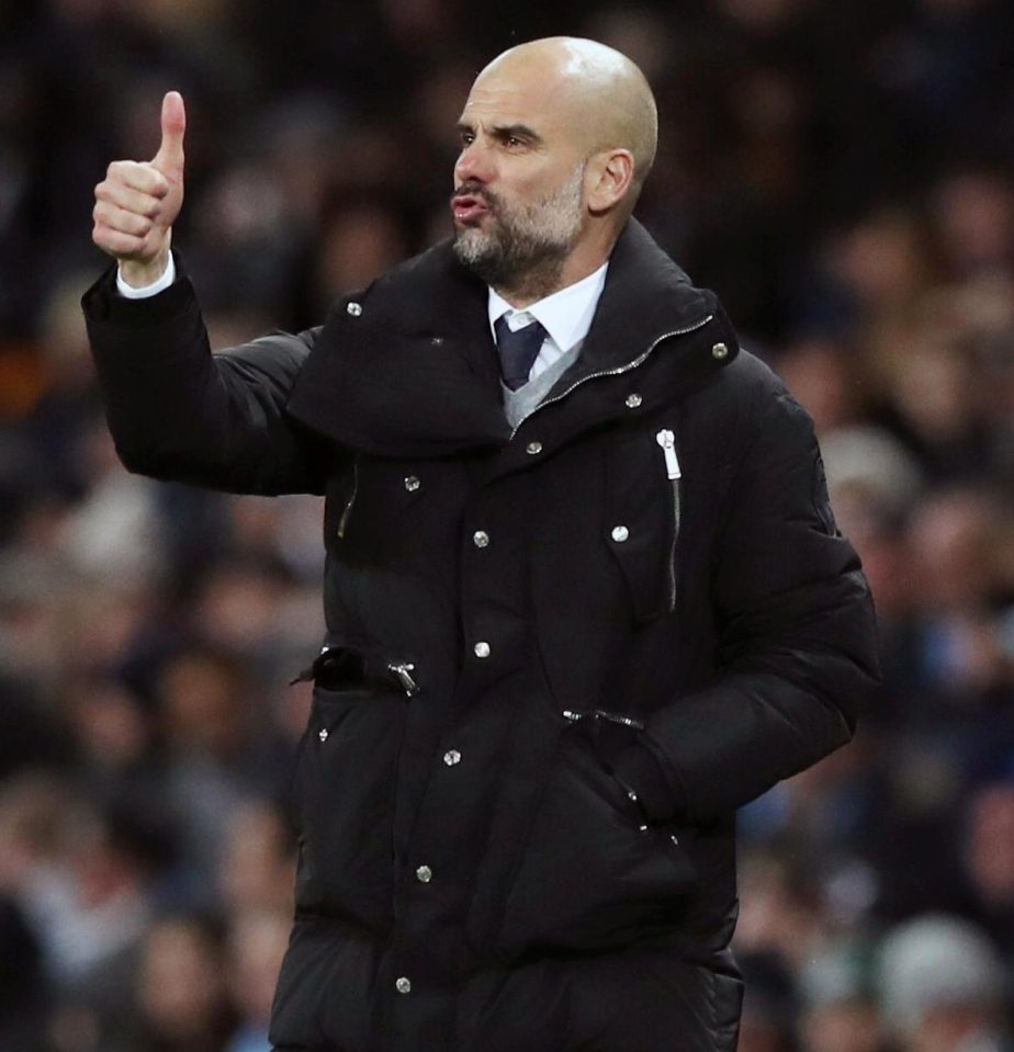  Pep Guardiola is cal about the uncertain situation surrounding a host of City aces