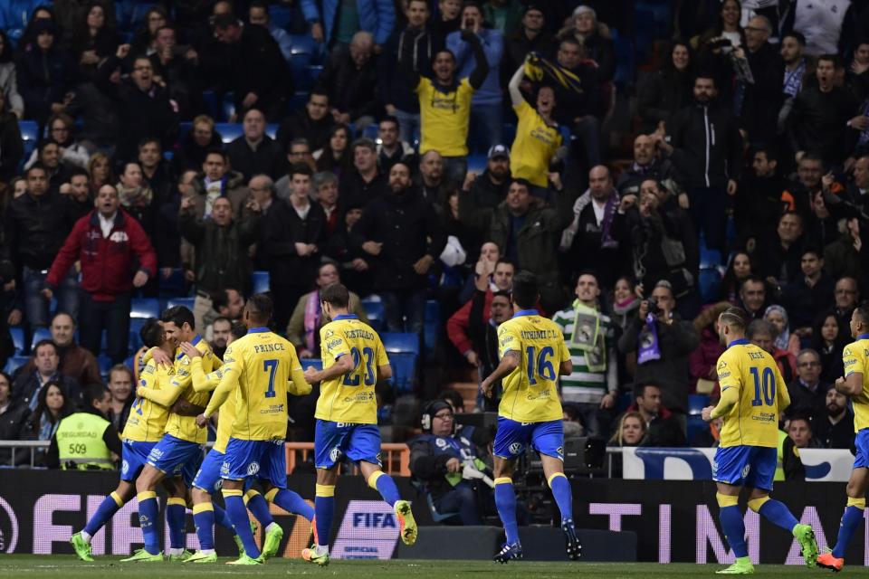  The Canary Islanders stunned the Bernabeu