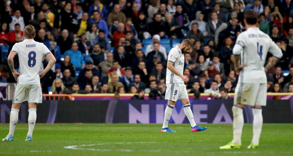  Real Madrid strikers just cannot find the back of the net at the moment