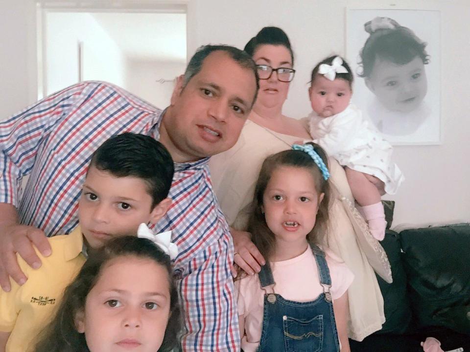  Jo and Emad and their children Yusef, Tamara and Alia underwent counselling after the loss of Sophia