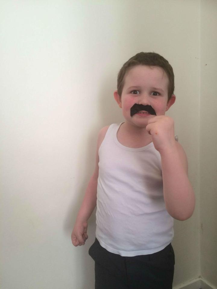  Comedian Joe Heenan sent his son to school dressed as Trainspotting psychopath Begbie