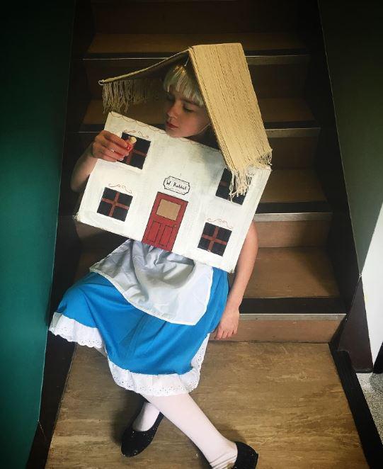  Anneka Magee, 9, from London as Alice In Wonderland