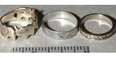 Victim's rings