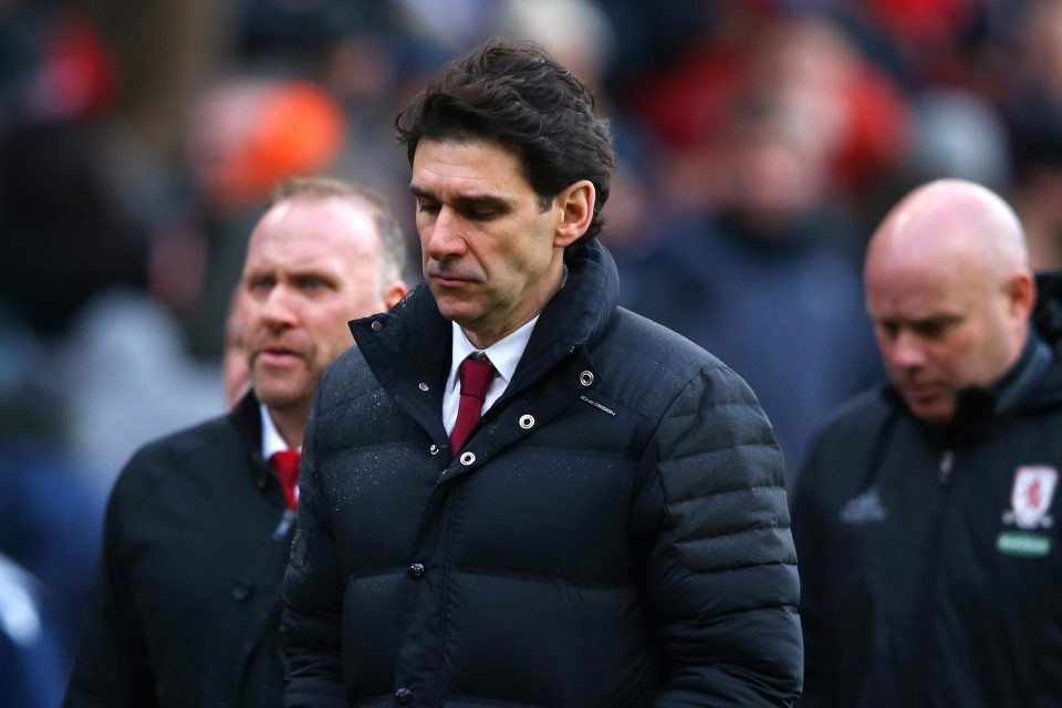  Aitor Karanka has been sacked by Middlesbrough after a disastrous run of results