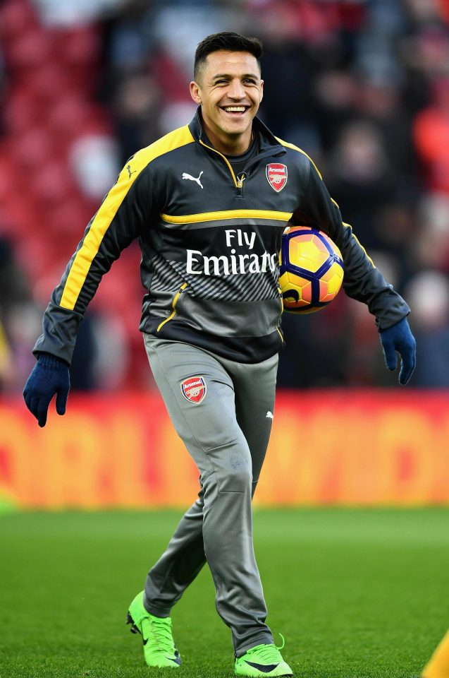  Sanchez was incredibly only named as a substitute for the Liverpool game - that Arsenal lost 3-1