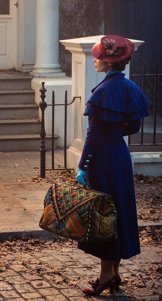  Fans have been given a first look of Emily as Mary Poppins