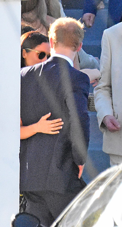 Harry was in Jamaica for a three-day knees-up with lover Meghan Markle