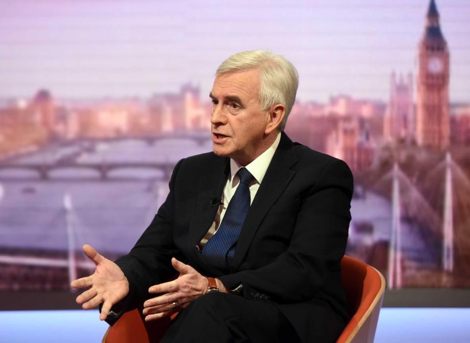  John McDonnell has slammed the Budget as a "shocker"