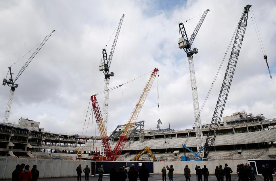  Spurs currently in the process of building new stadium to rival England's biggest