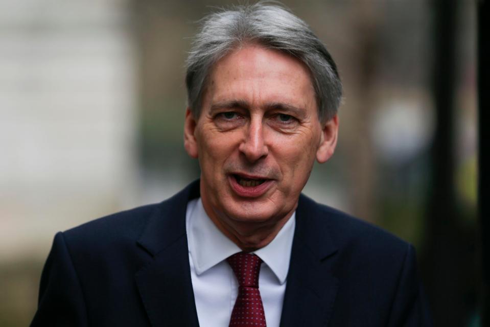  Chirpy Chancellor Philip Hammond is confident ahead of his first Budget