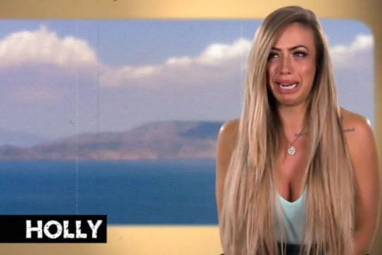 Geordie Shore fans are used to seeing Holly upset because of Kyle