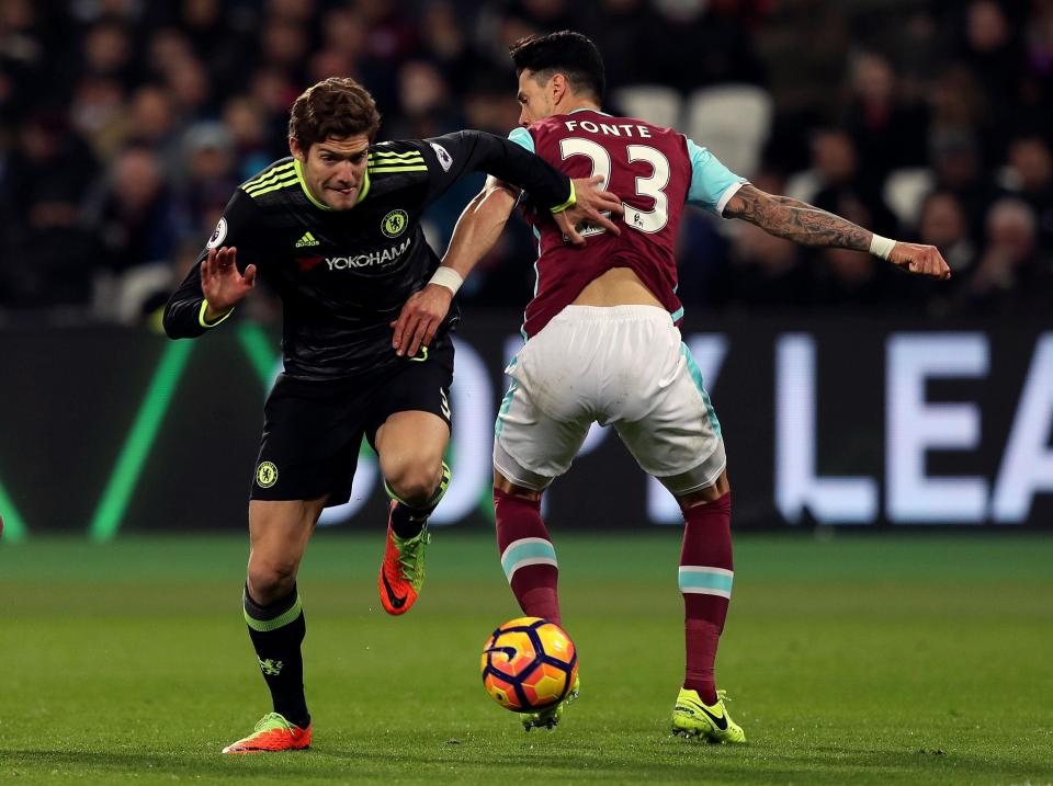  Marcos Alonso has been a club stalwart at Chelsea 