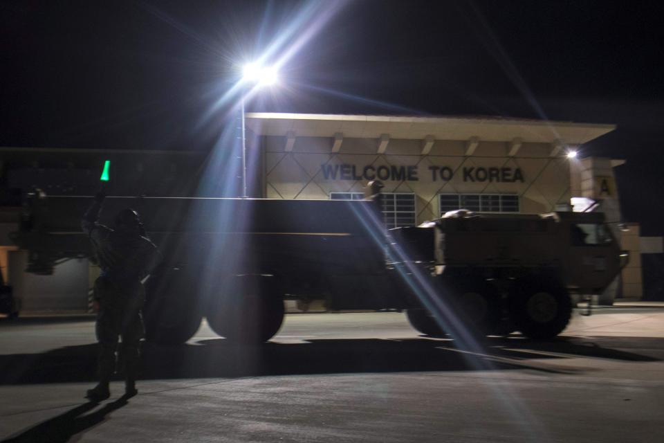  The THAAD deployment is a response to the growing missile threat from the North