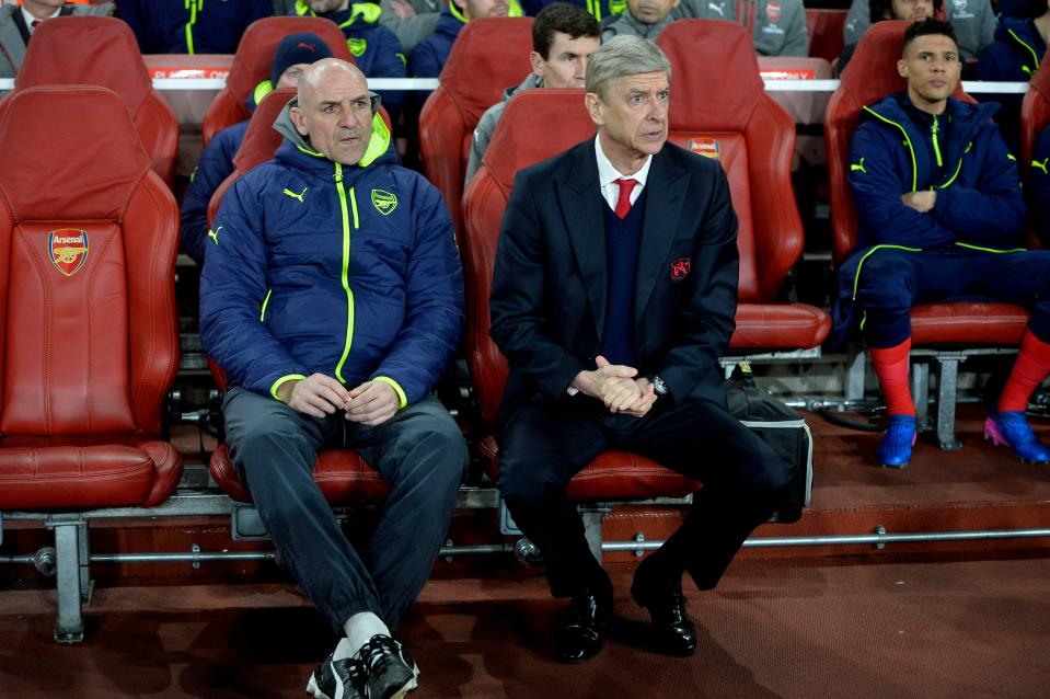  Arsene Wenger appointed Steve Bould as his assistant manager five years ago