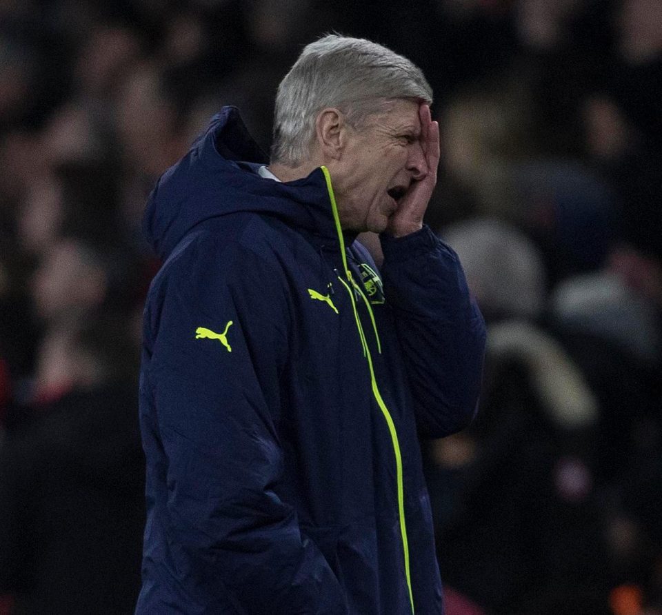  Arsene Wenger's time at the club has now, surely, come to a brutal end