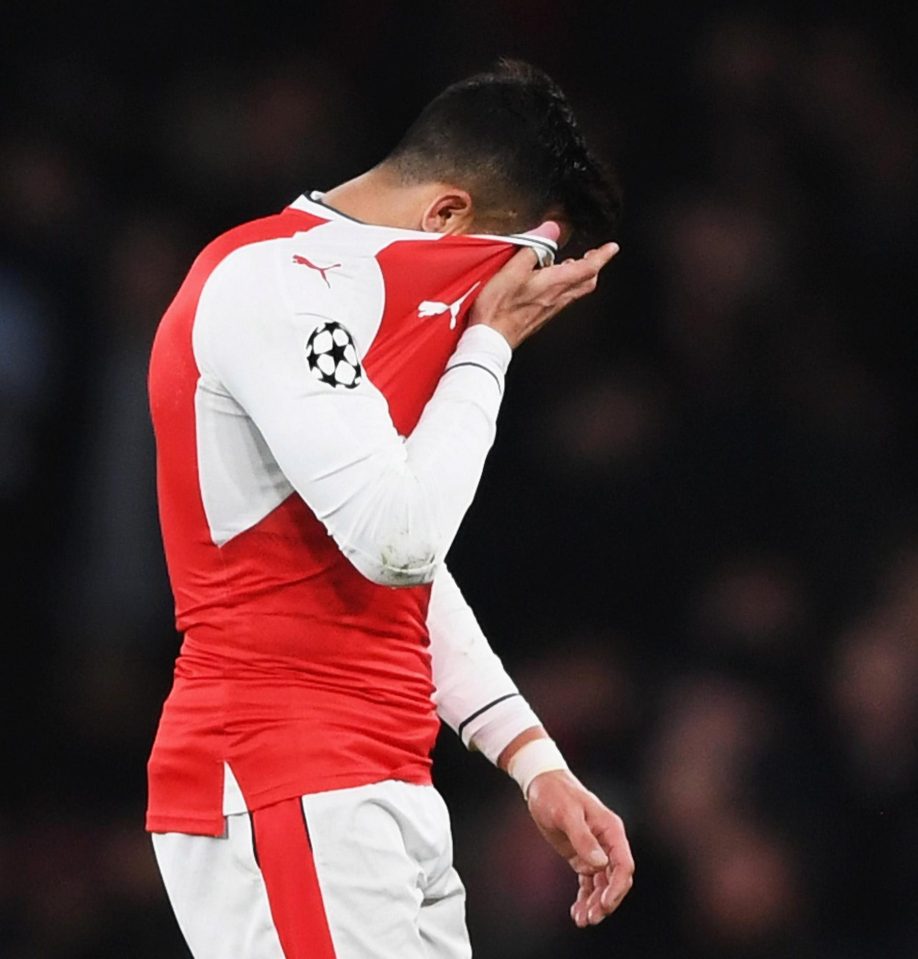  Alexis Sanchez is looking like he is on his way out of Arsenal this summer, and stormed out of training before the Liverpool game