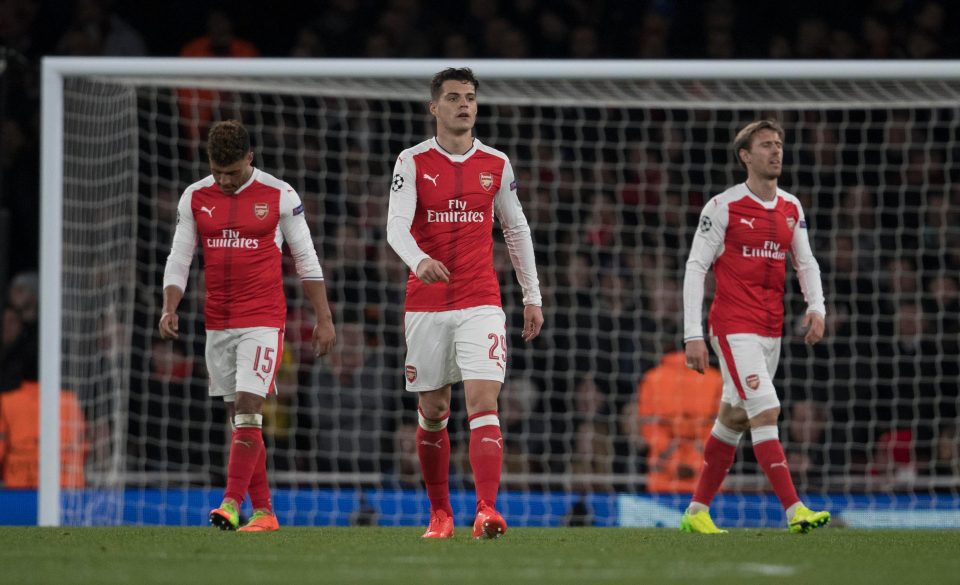  The Gunners squad are lacking motivation, quality and a leader