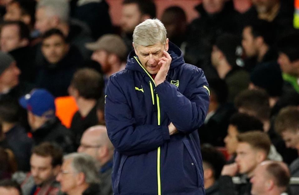  Arsene Wenger is under immense pressure following Arsenal's latest humiliation