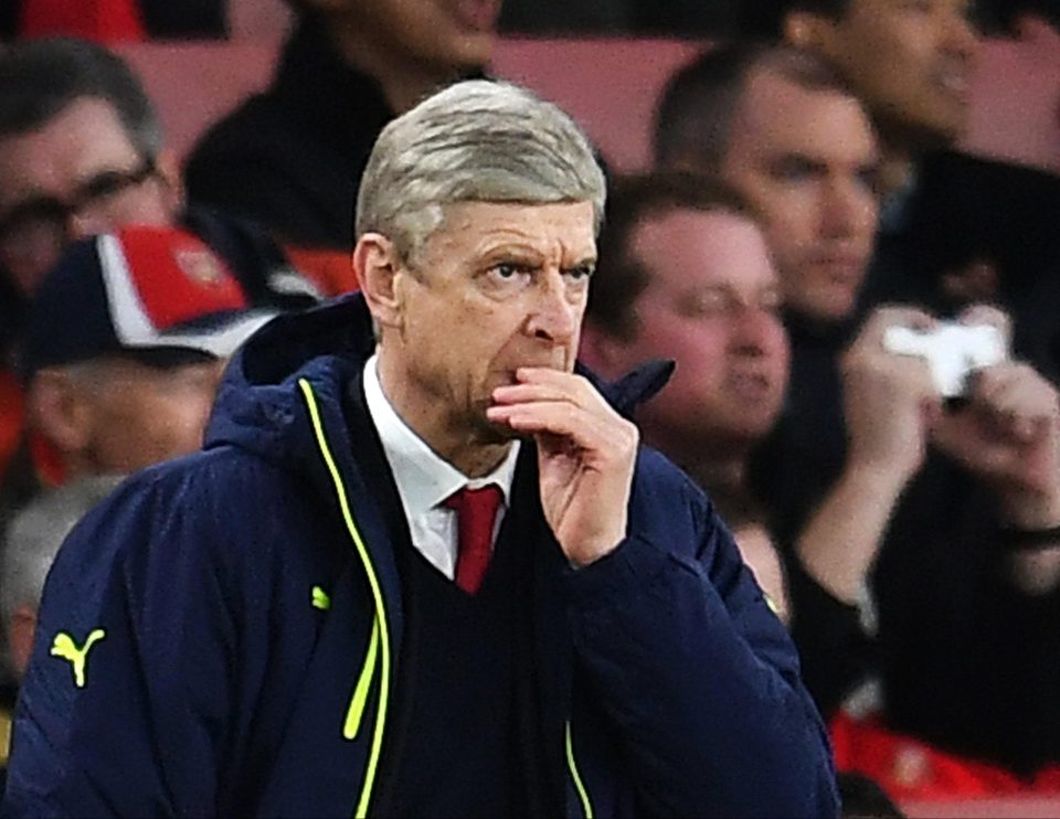  The pressure is on Arsene Wenger after a heavy Champions League defeat