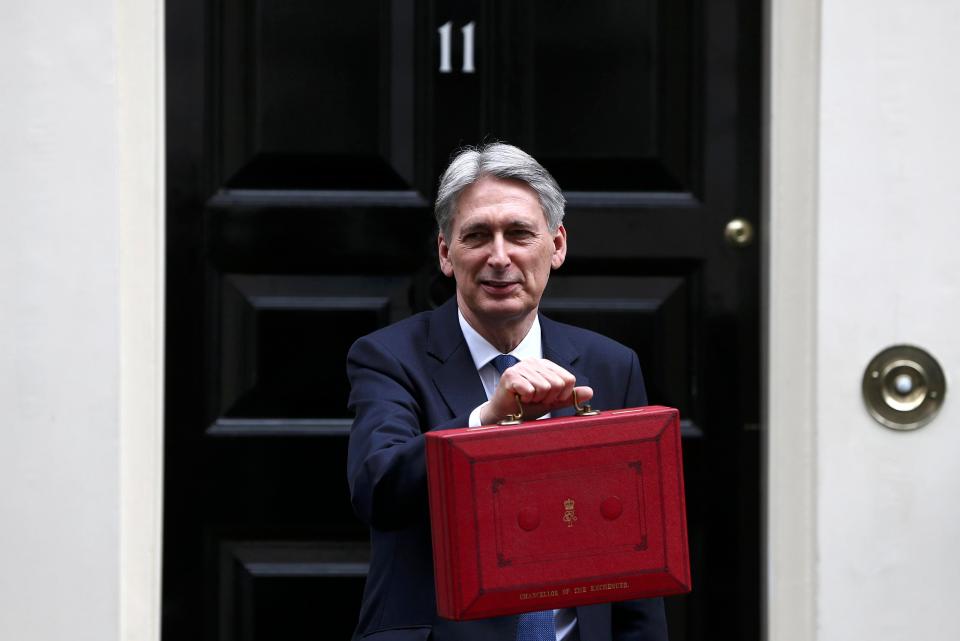  All eyes are on No11 as Mr Hammond builds up to the biggest speech of his career so far