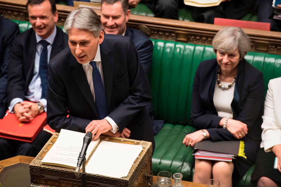  Mr Hammond pledged to create a "resilient" economy for families “still feeling the squeeze” of the 2008 crash