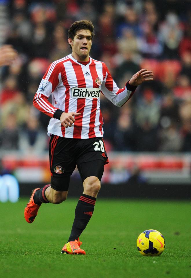  Marcos Alonso was a hit during a loan spell at Sunderland