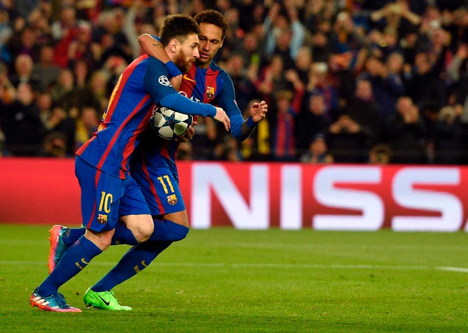  One-club man Lionel Messi could not hold back his emotion after knocking out PSG