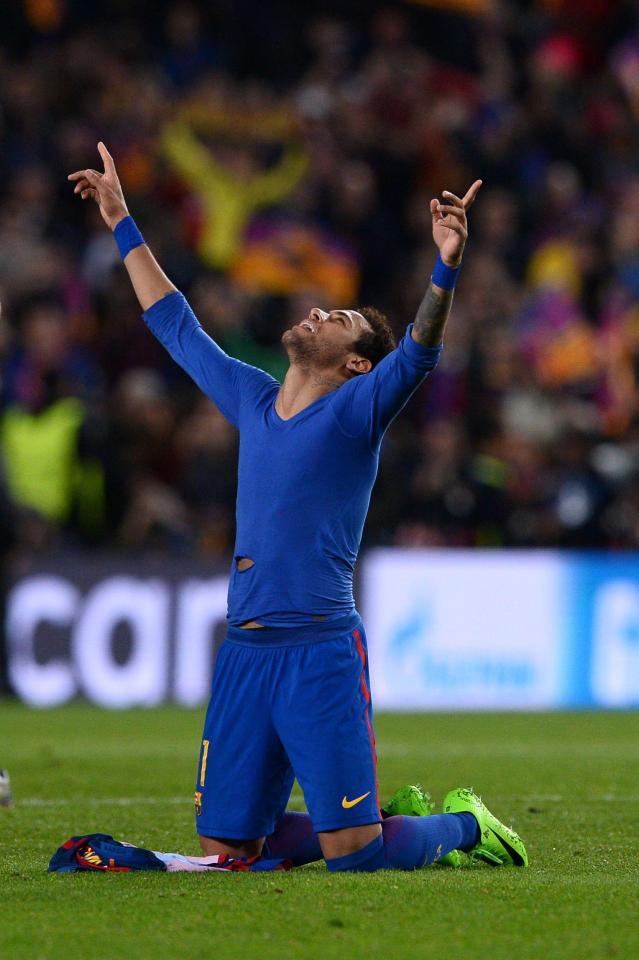  Neymar was the star of the show at the Nou Camp tonight with a brace and the assist for the winner