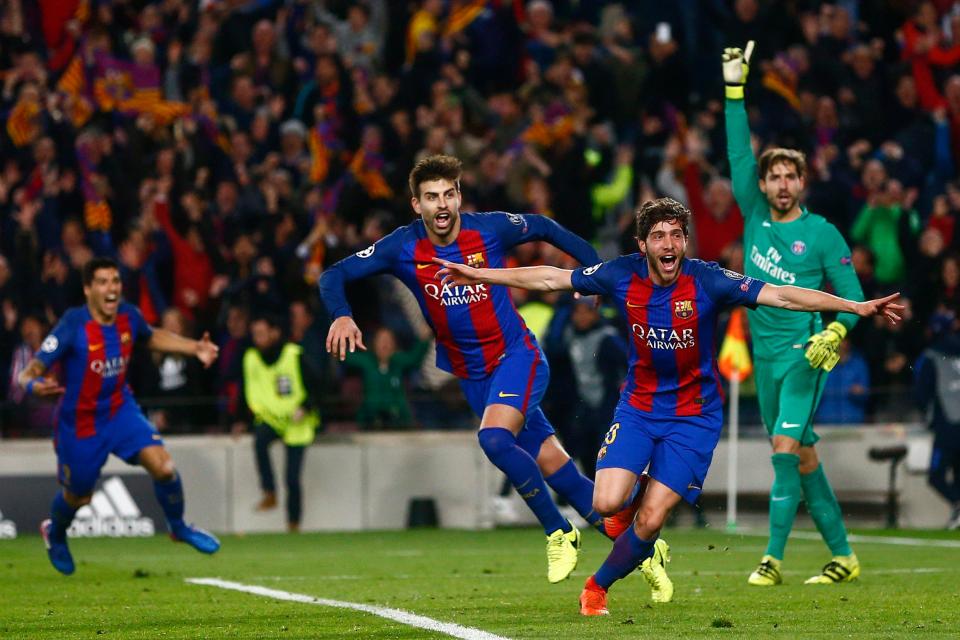  This was the moment that will be forever remembered by not only Barca fans, but fans around the world