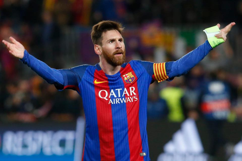  Lionel Messi could barely believe what he had just been a part of in the famous win