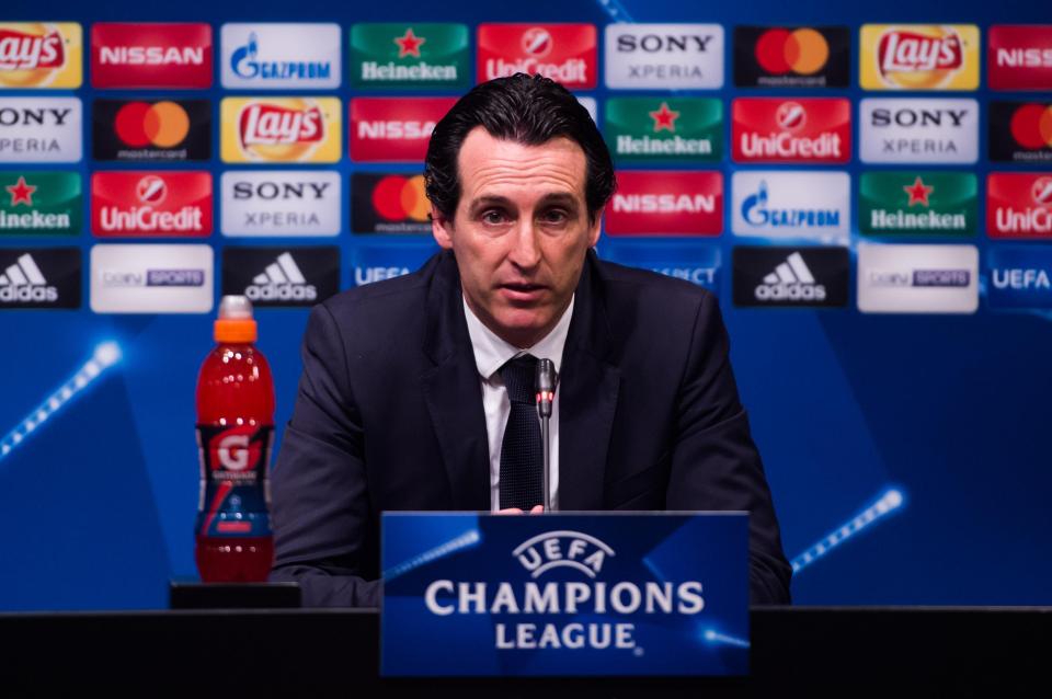  PSG boss Unai Emery insists his side must take responsibility