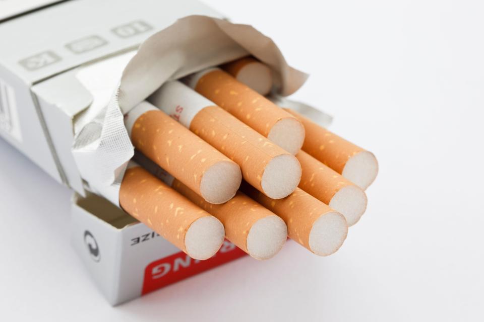  Small packs of cigarettes will no longer be in shops from 21 May 2020