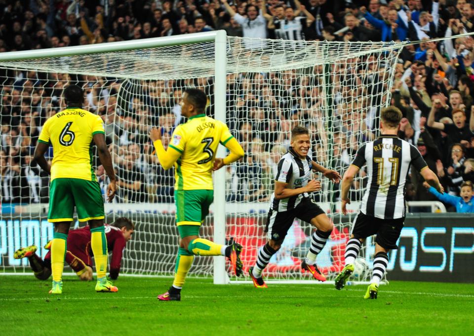  Norwich were left stunned as Newcastle netted twice deep into stoppage time