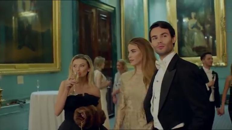  (Left-right): Georgia 'Toff' Toffolo, Victoria Baker-Harber and Mark-Francis Vandelli