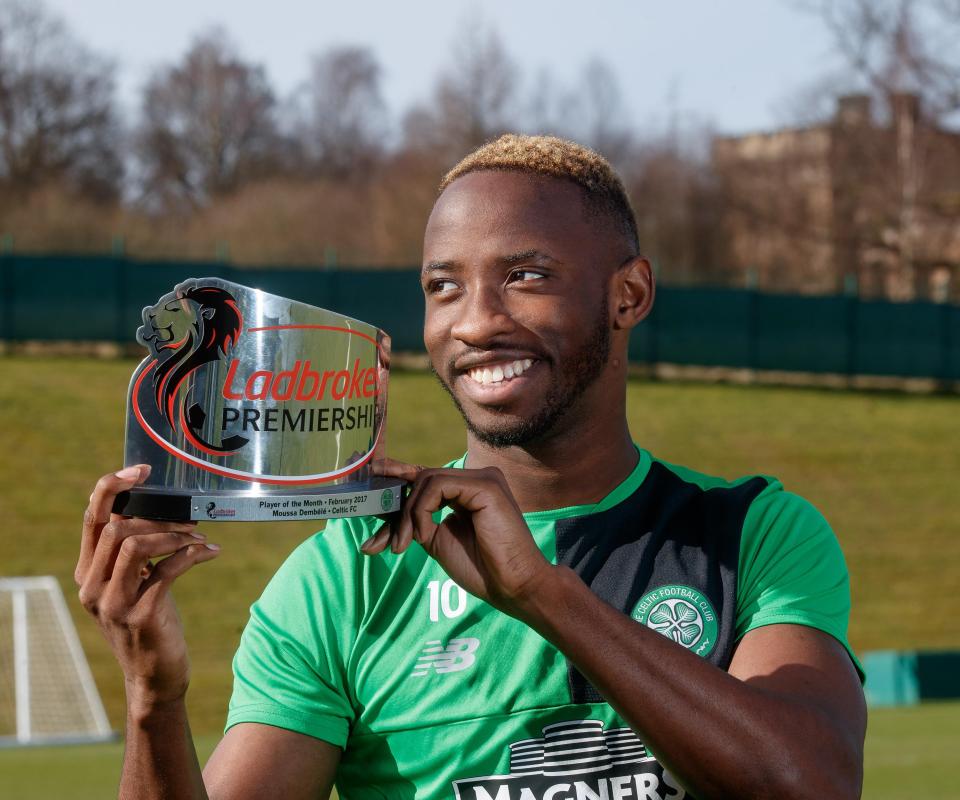  Dembele was named Player of the Month for February in the SPL