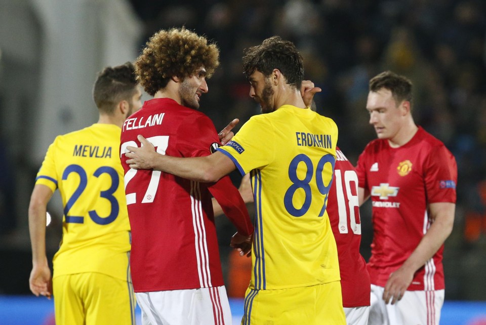 Manchester United travelled 4,500miles for their game with Rostov